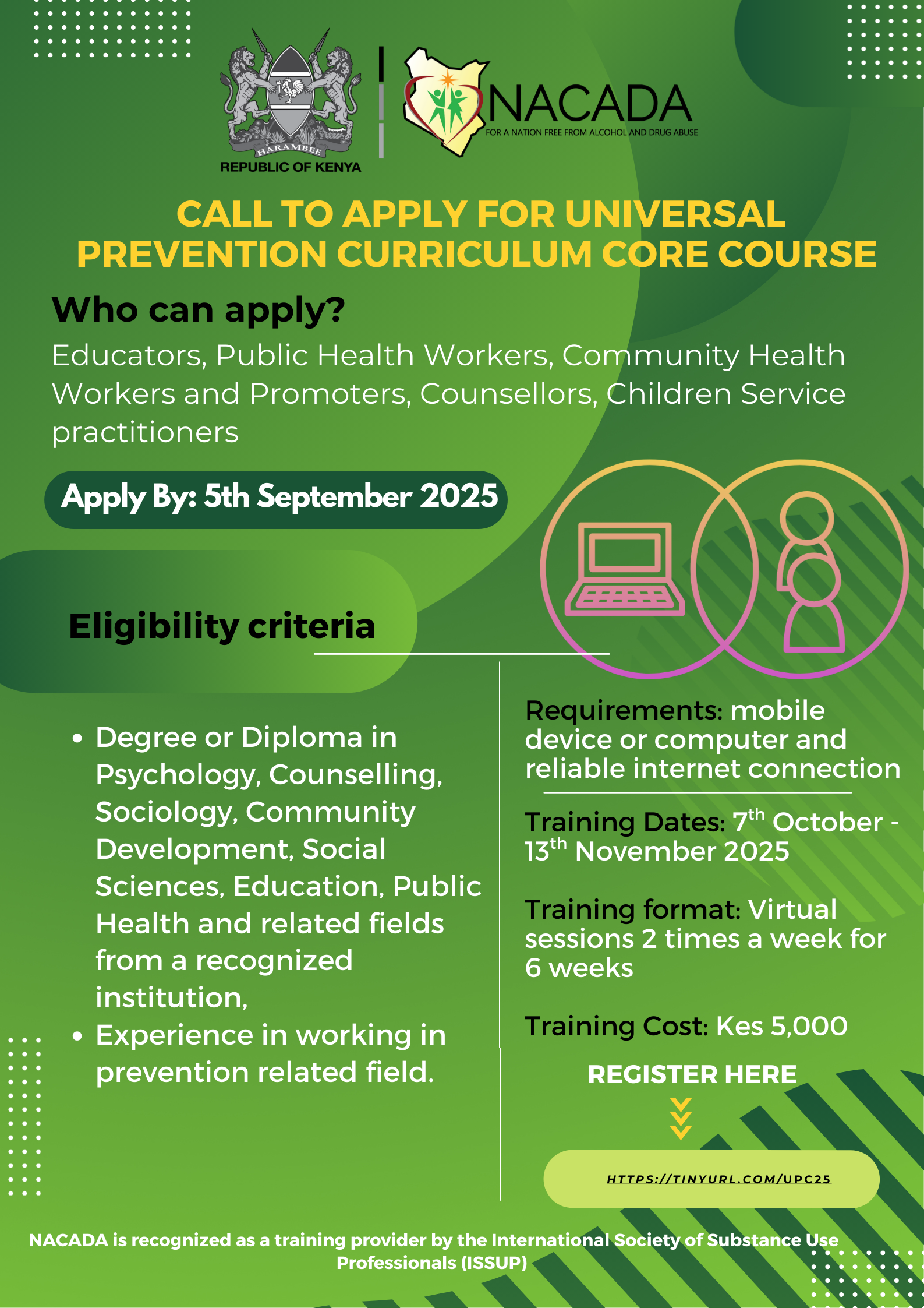 Apply for UPC 2025 Training (Deadline: 5th September)