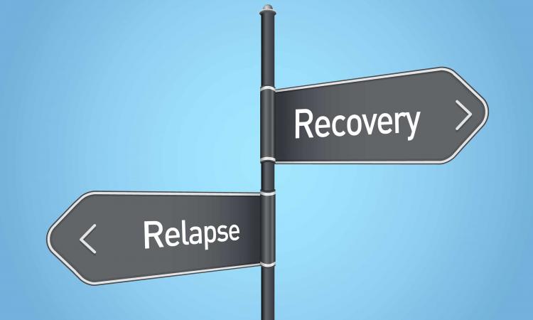 Many people receiving treatment for substance use disorders end up regretting or feeling shameful after a relapse. / Illustration: Addiction Center.