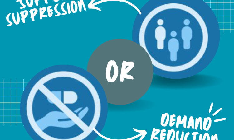 Supply suppression or Demand Reduction