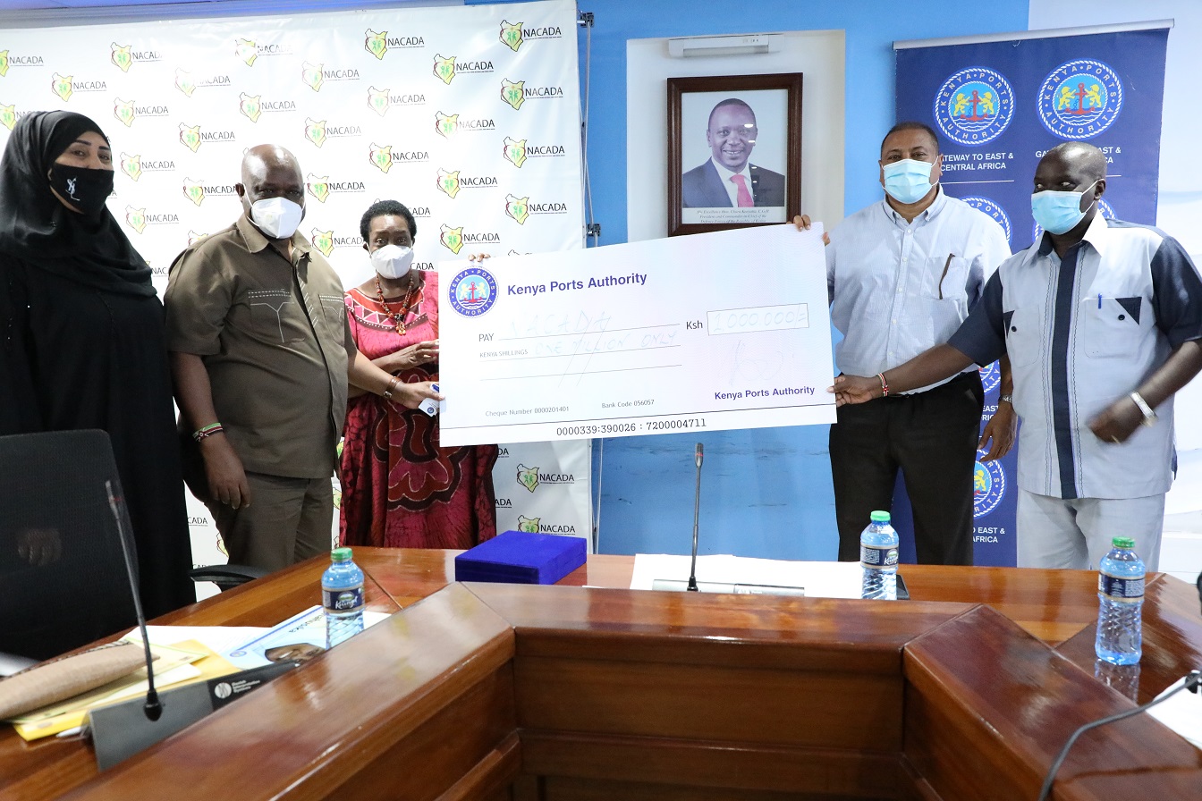 NACADA PARTNERS WITH KENYA PORTS AUTHORITY (KPA) TO ADDRESS ALCOHOL  AND DRUG ABUSE IN THE COAST REGION