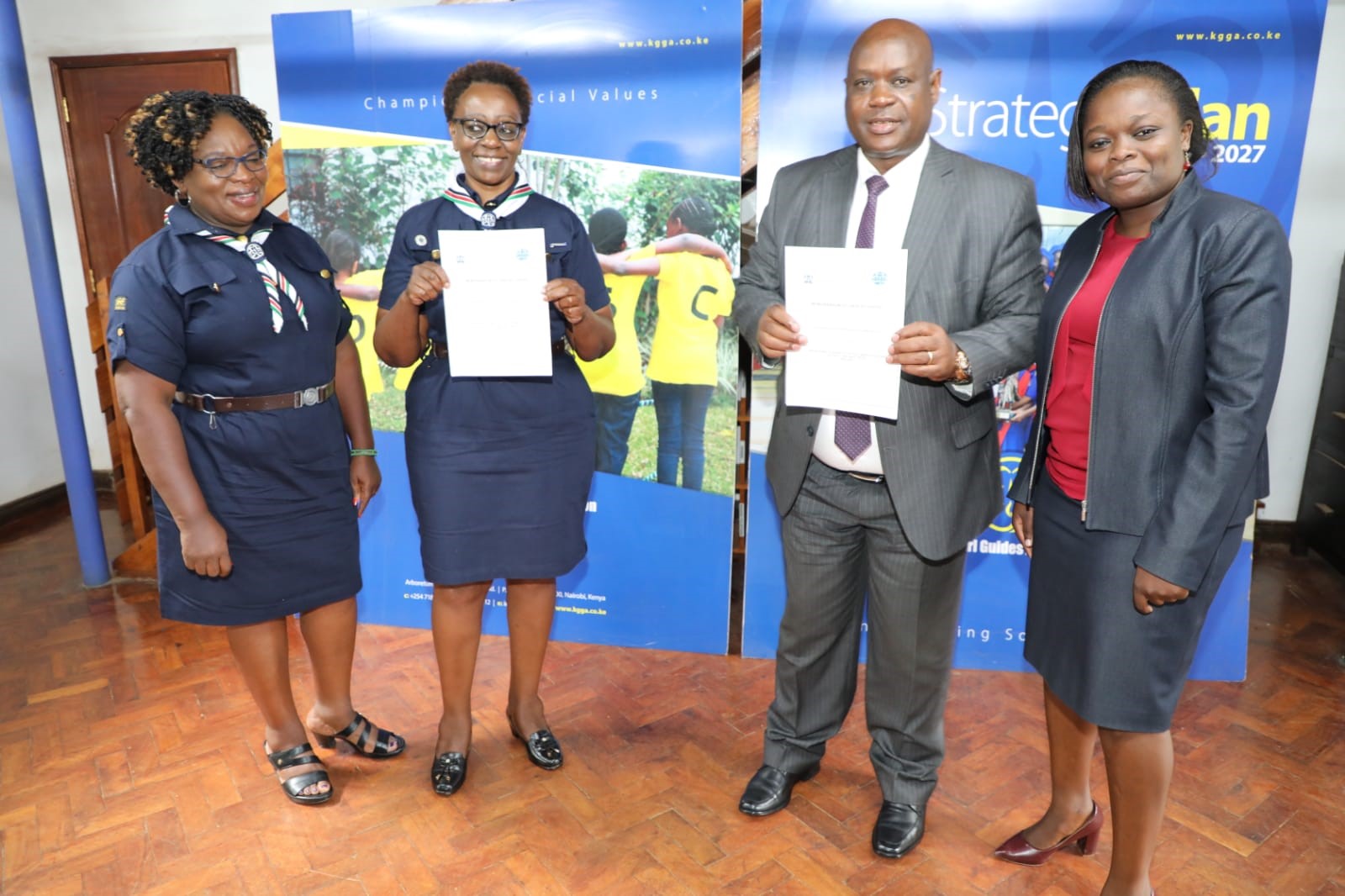 NACADA MoU with Kenya Girl Guides Association