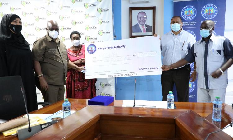 NACADA PARTNERS WITH KENYA PORTS AUTHORITY (KPA) TO ADDRESS ALCOHOL  AND DRUG ABUSE IN THE COAST REGION