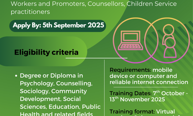 Apply for UPC 2025 Training (Deadline: 5th September)